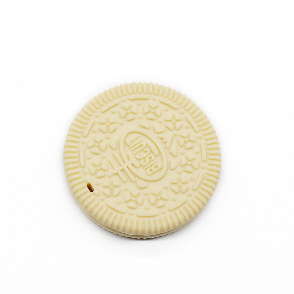 Biscuits de silicona de 10pcs al por mayor cuentas de teetres